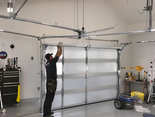 Chino Garage Door Repair certified team performing precision garage door installation in Chino
