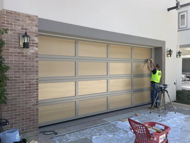 Garage door replacement service by Chino Garage Door Repair in Chino