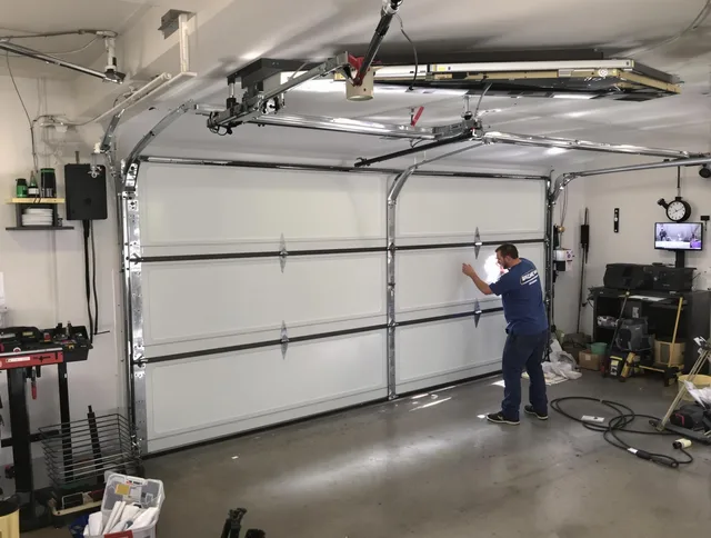 Professional garage door repair service by Chino Garage Door Repair in Chino