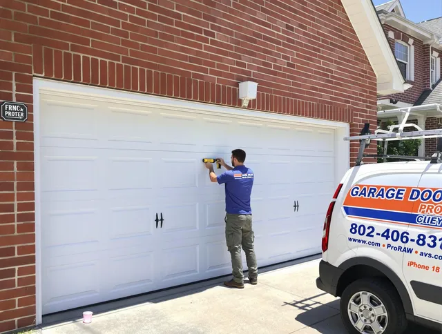 Local garage door repair service by Chino Garage Door Repair in Chino
