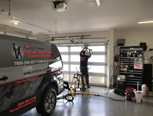 Chino Garage Door Repair team performing same-day garage door repair in Chino